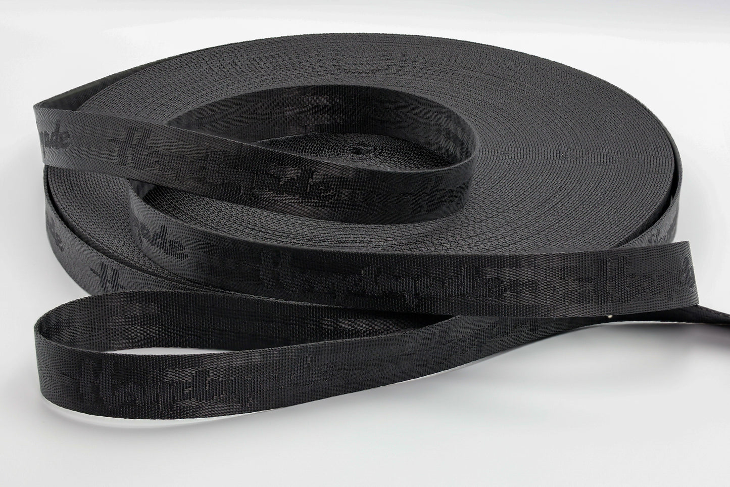 1" Webbing - HANDMADE (Black)
