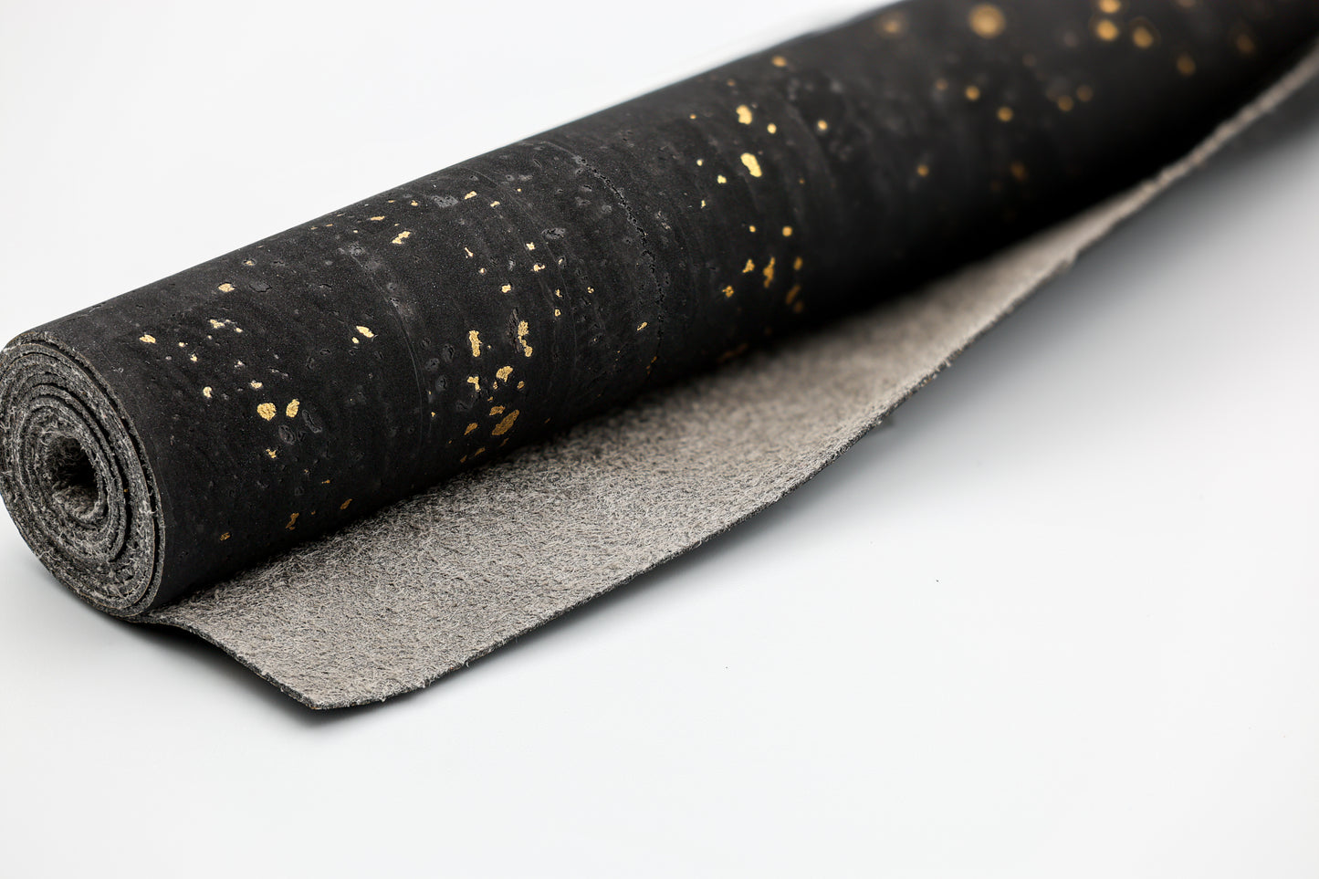 Cork - Black with Gold Speckle