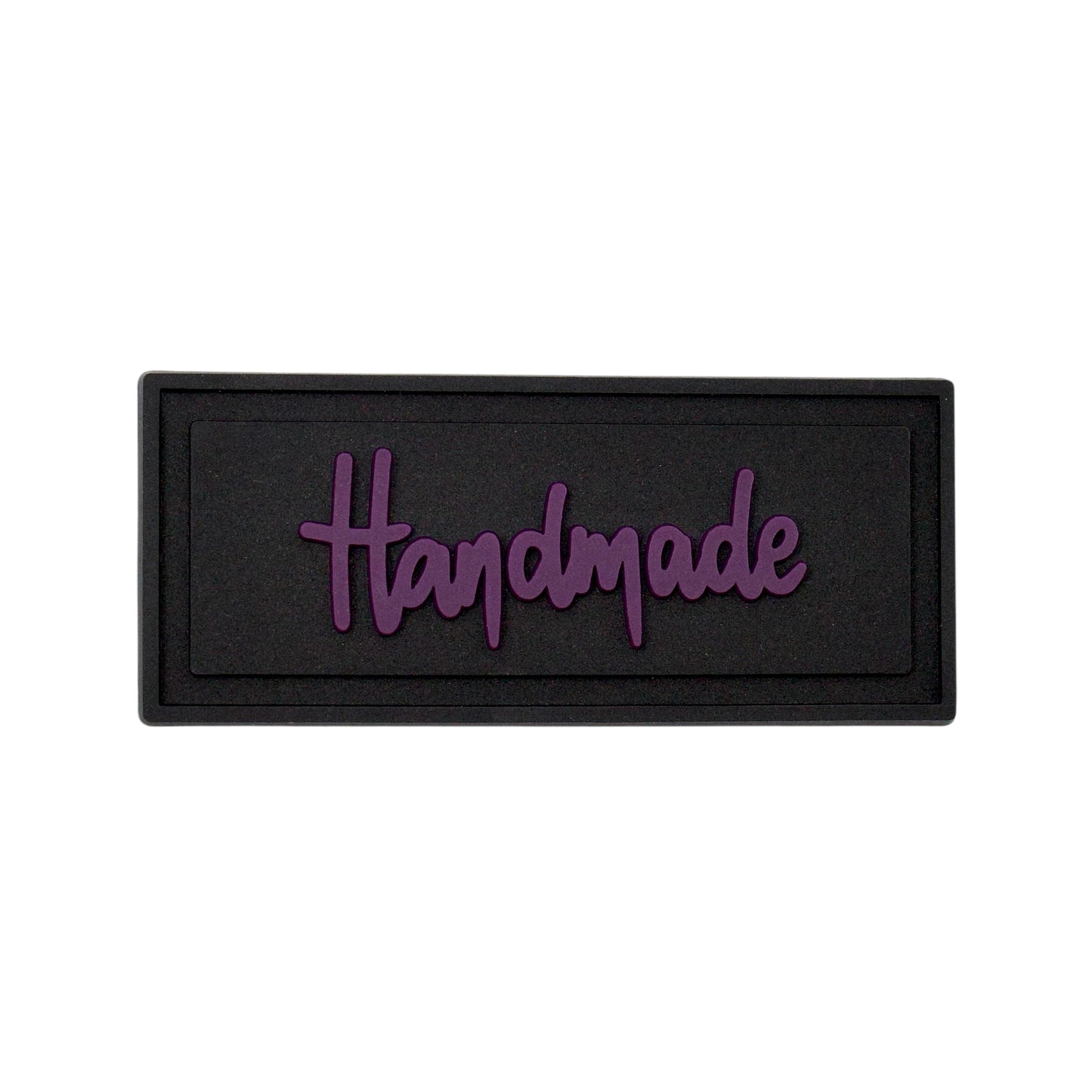 Sew-on PVC ‘Handmade’ Labels (2 Pack)