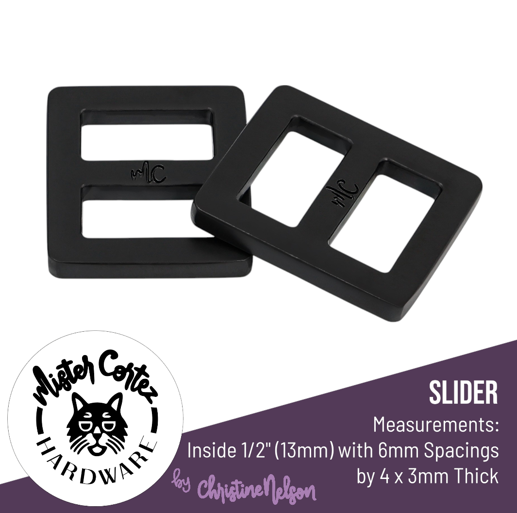 Sliders 1/2" (13mm) - 2 Pack
