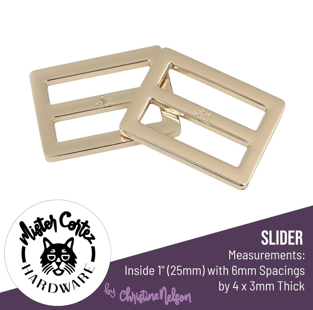 Sliders 1" (25mm) - 2 Pack