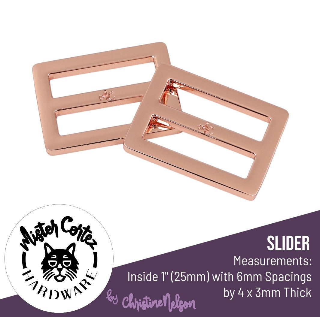 Sliders 1" (25mm) - 2 Pack