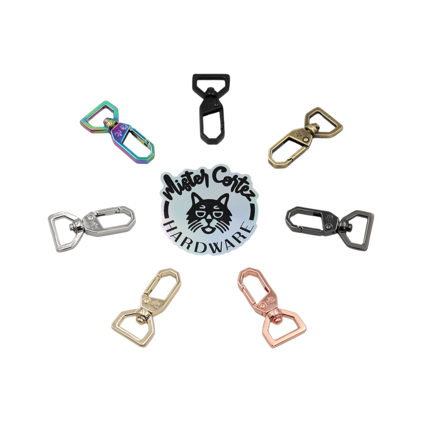 Bag Clasps 1/2" (13mm) - 2 Pack