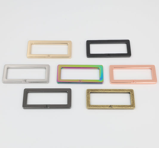 Rectangular Rings 1 1/2" (38mm) - 2 Pack