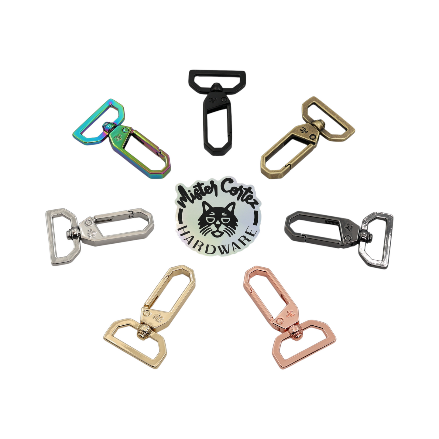 Bag Clasps 1" (25mm) - 2 Pack