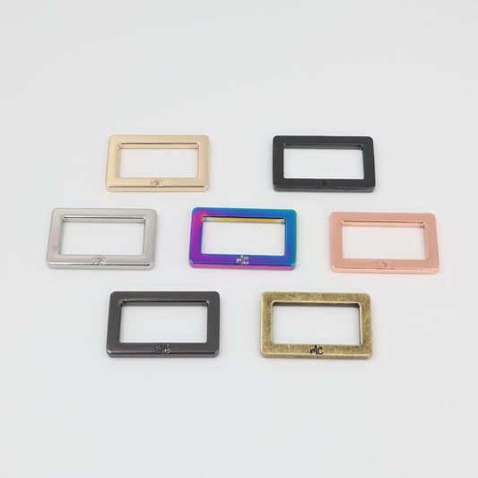 Rectangular Rings 1" (25mm) - 2 Pack