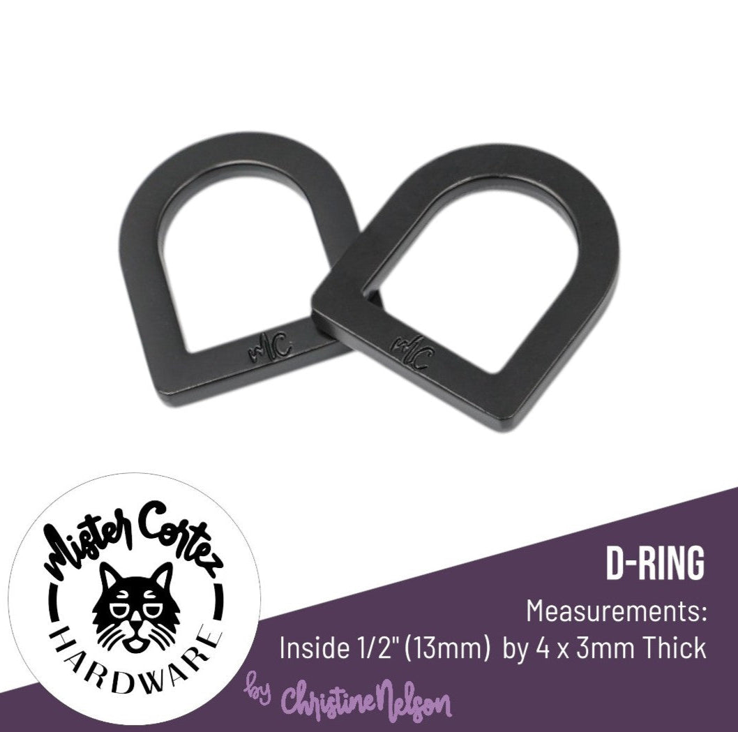D-Rings 1/2" (13mm) - 2 Pack