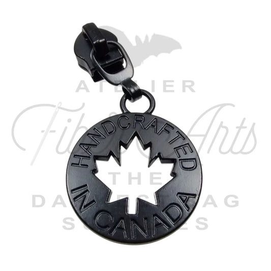 Handcrafted in Canada #5 Zipper Pulls (Set of 2) | Atelier Fiber Arts