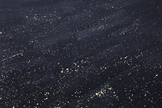 Cork - Black with Gold Speckle
