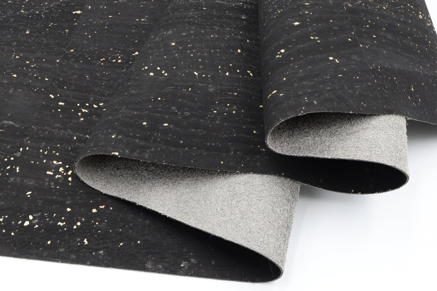 Cork - Black with Gold Speckle