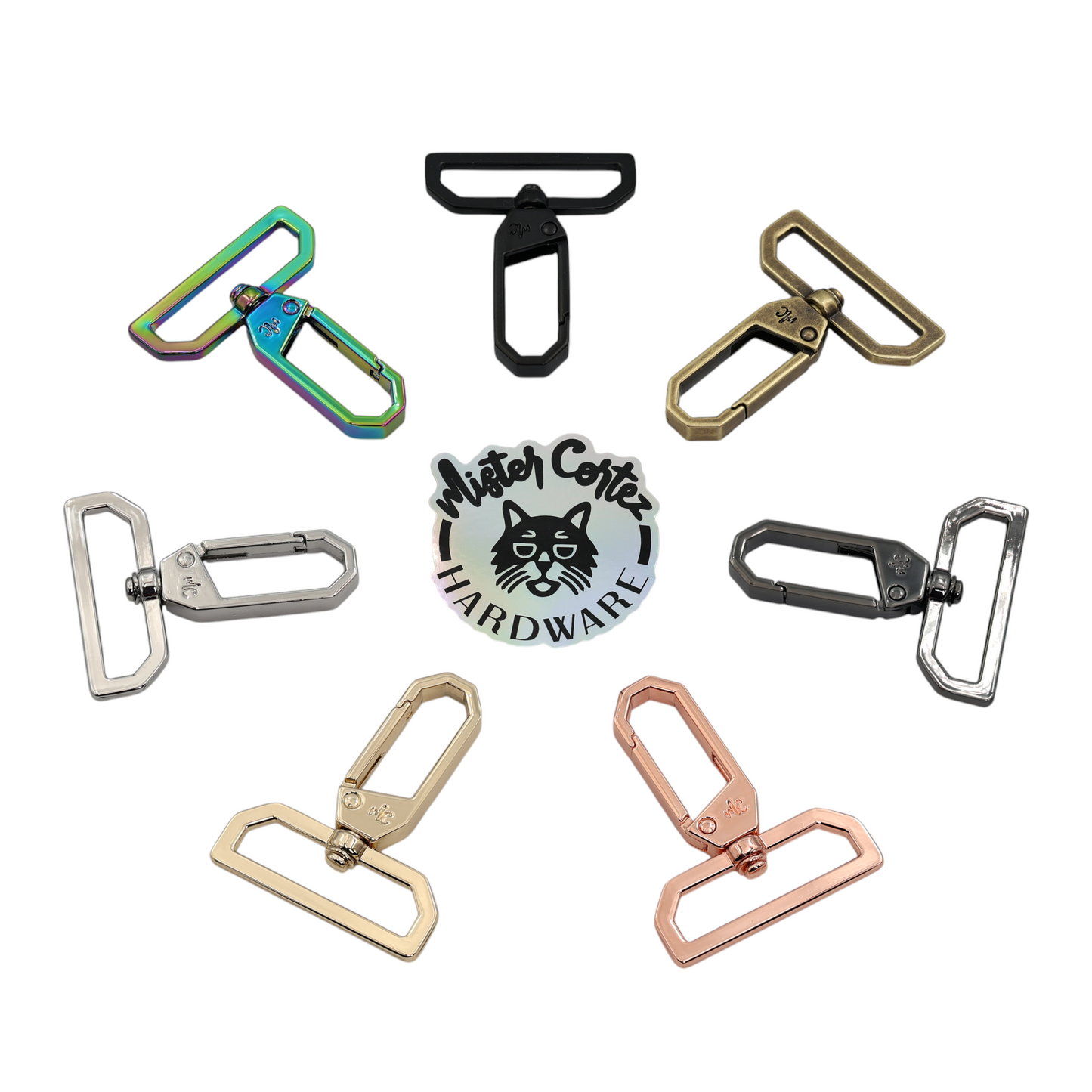 Bag Clasps 1 1/2" (38mm) - 2 Pack