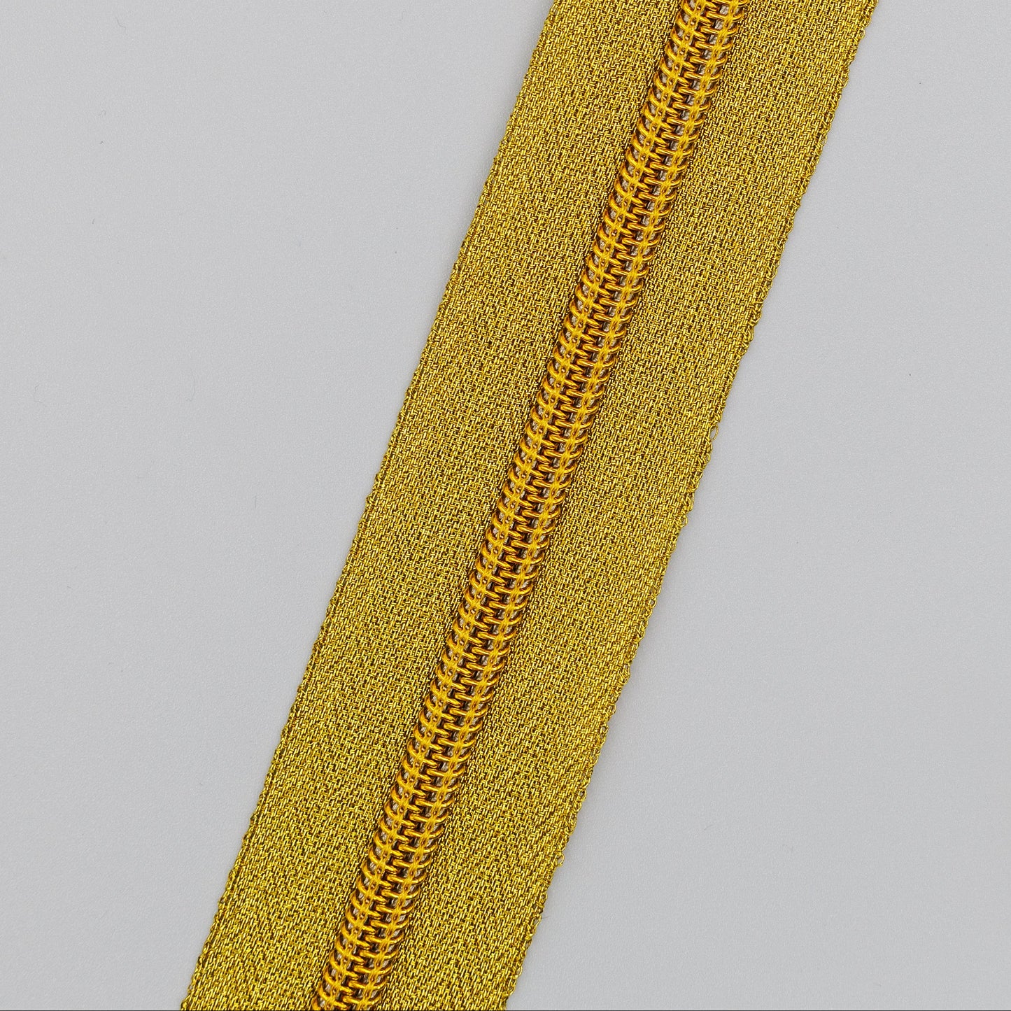 Zipper Tape - Gold/Gold