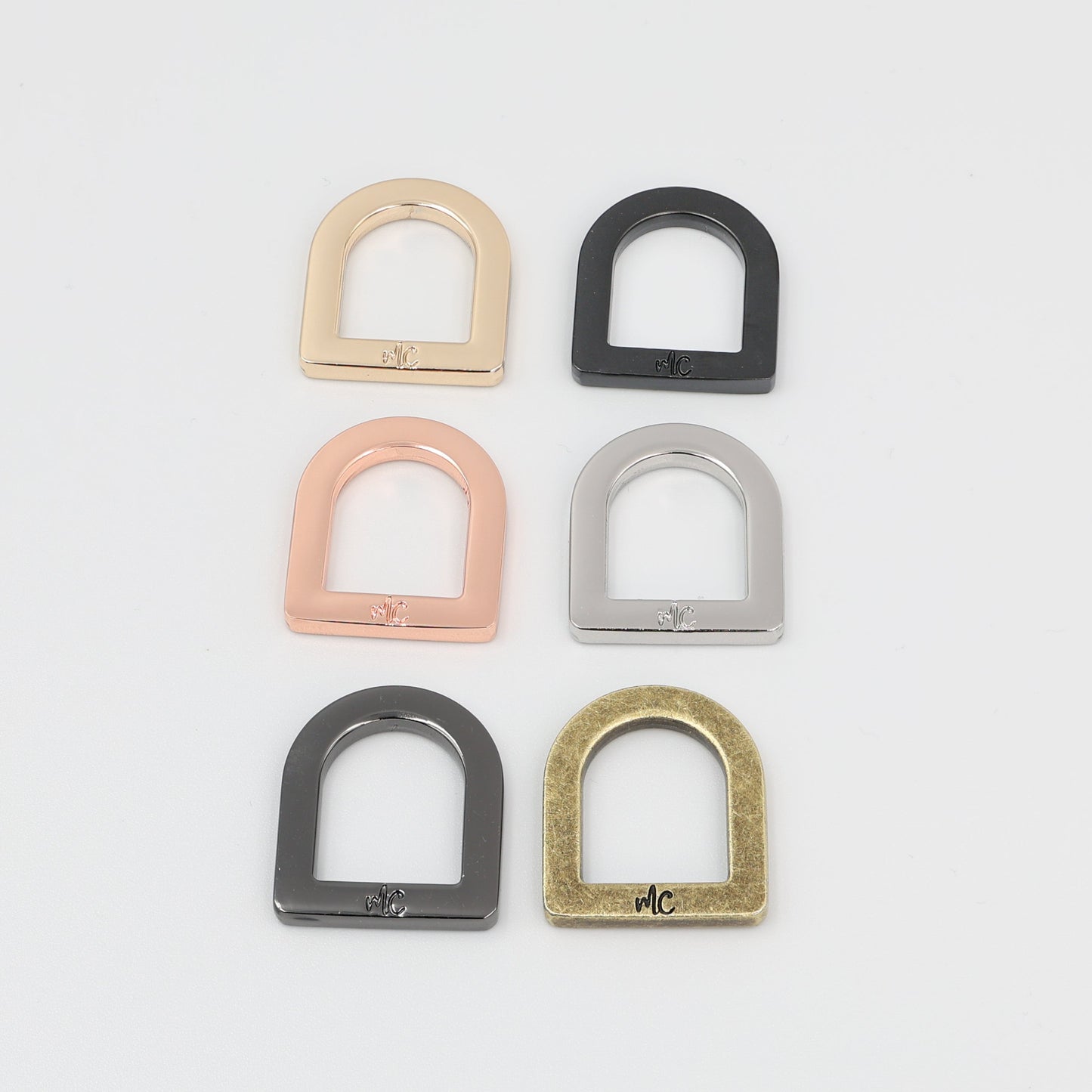 D-Rings 1/2" (13mm) - 2 Pack