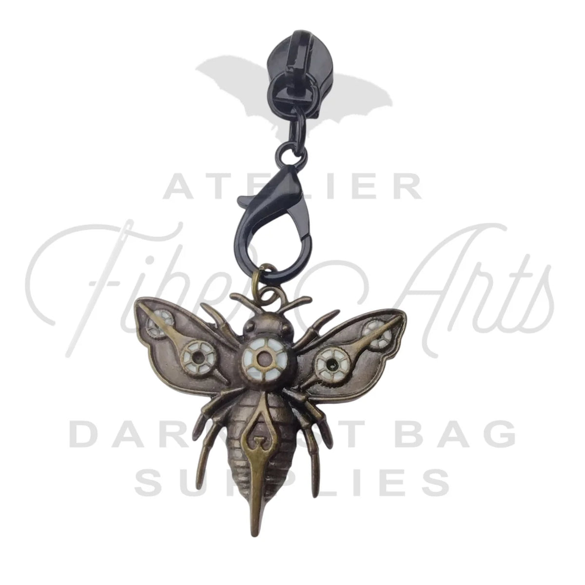 7mm Lobster Clasp #5 Zipper Pulls (Set of 2) | Atelier Fiber Arts