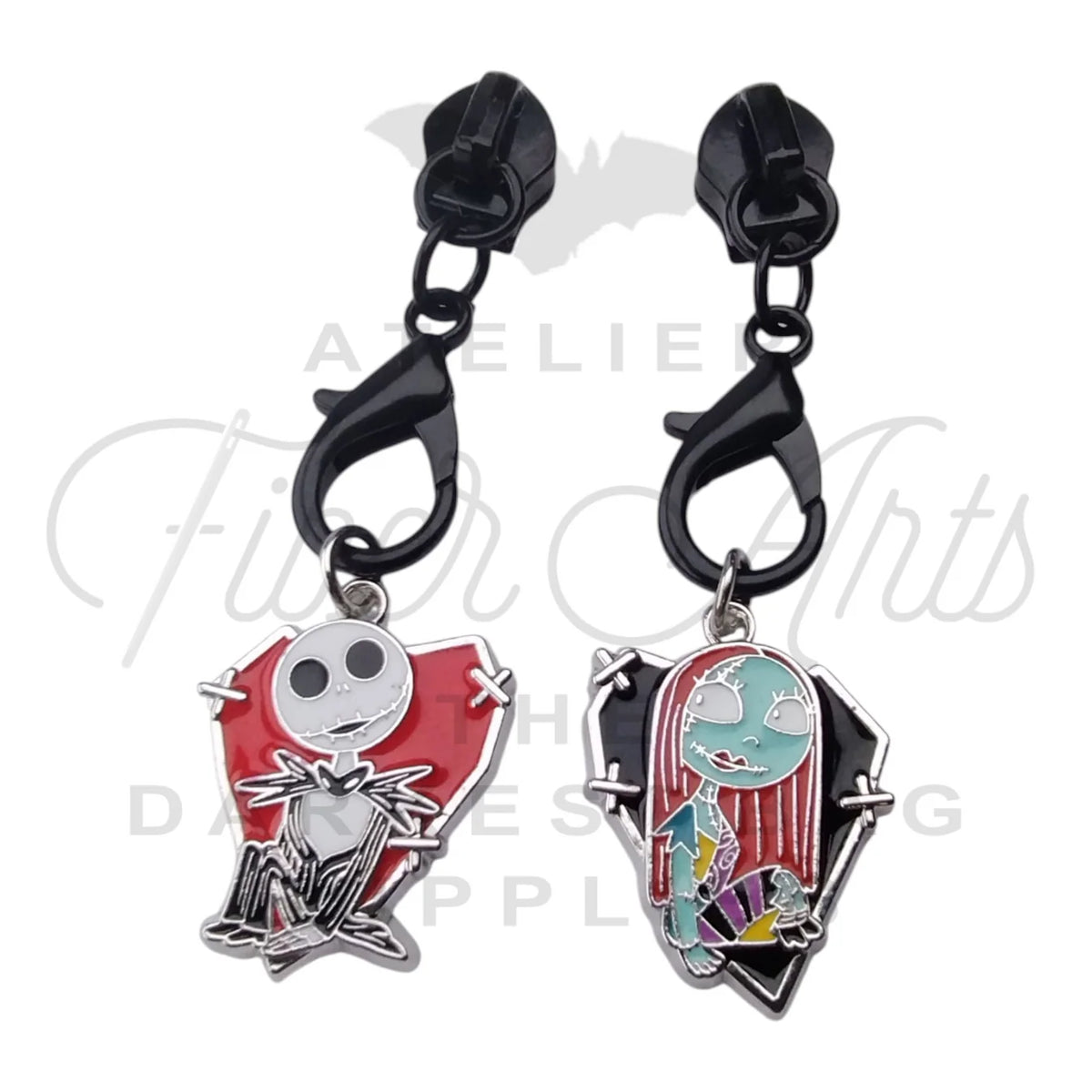 7mm Lobster Clasp #5 Zipper Pulls (Set of 2) | Atelier Fiber Arts