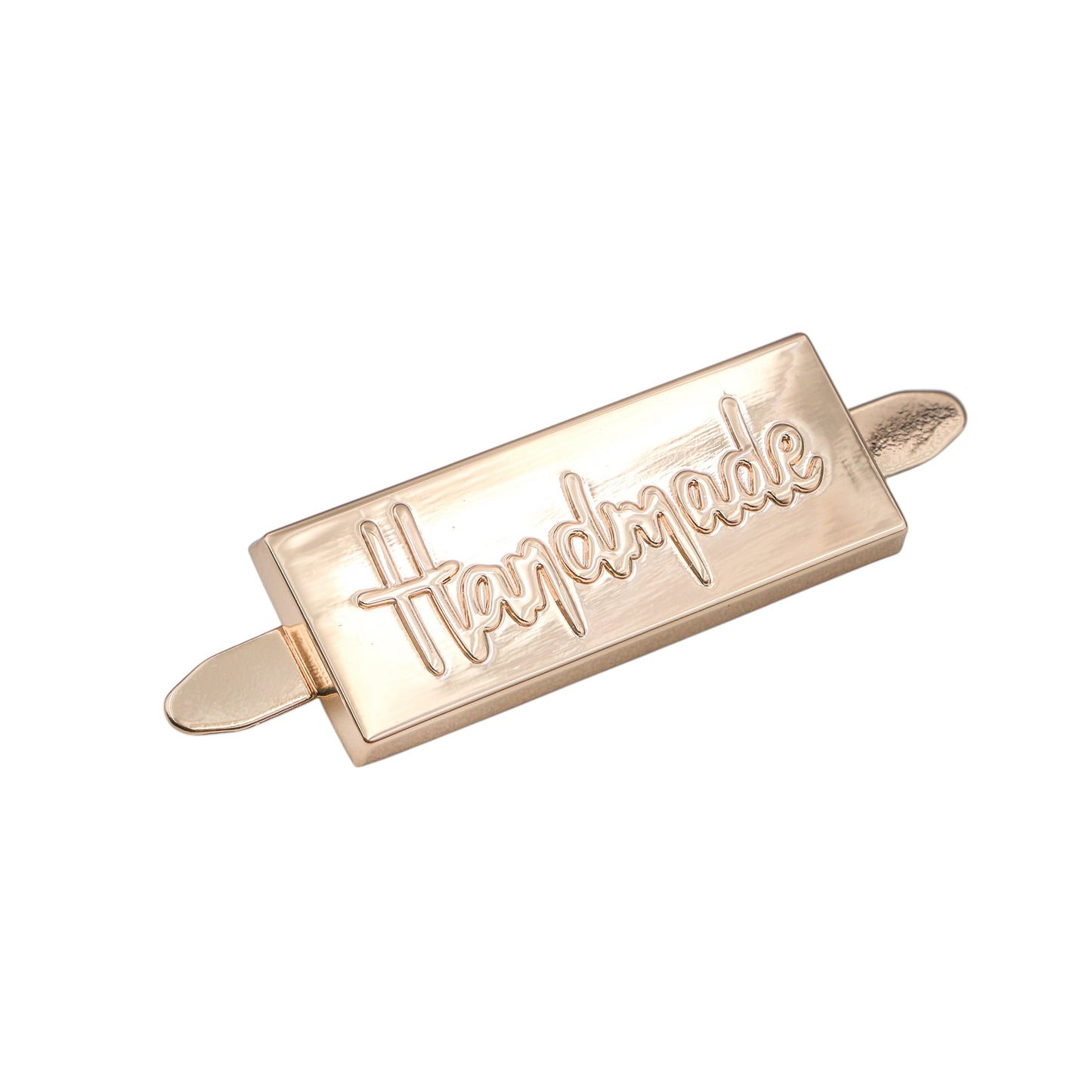Metal 'HANDMADE' Bag Labels