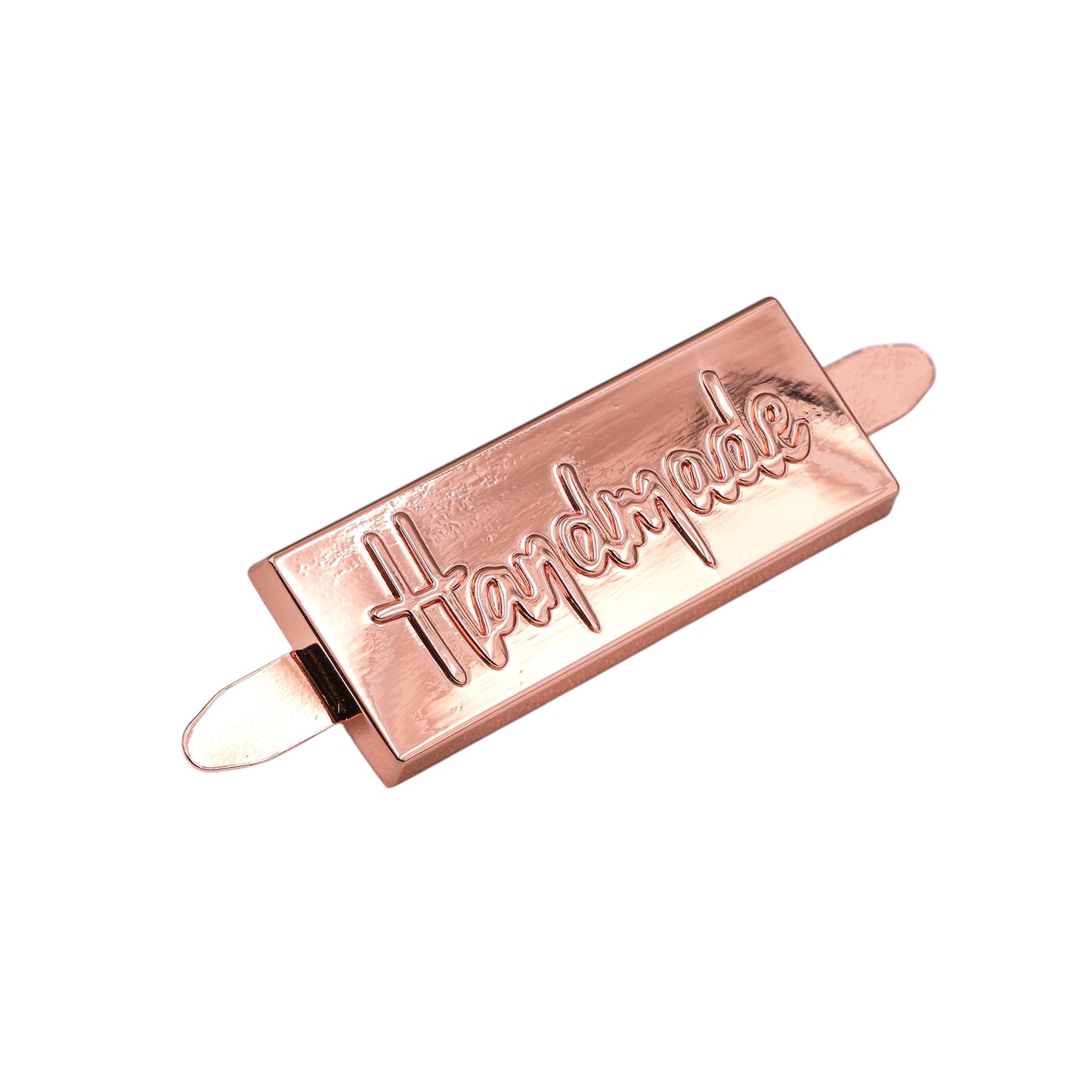 Metal 'HANDMADE' Bag Labels