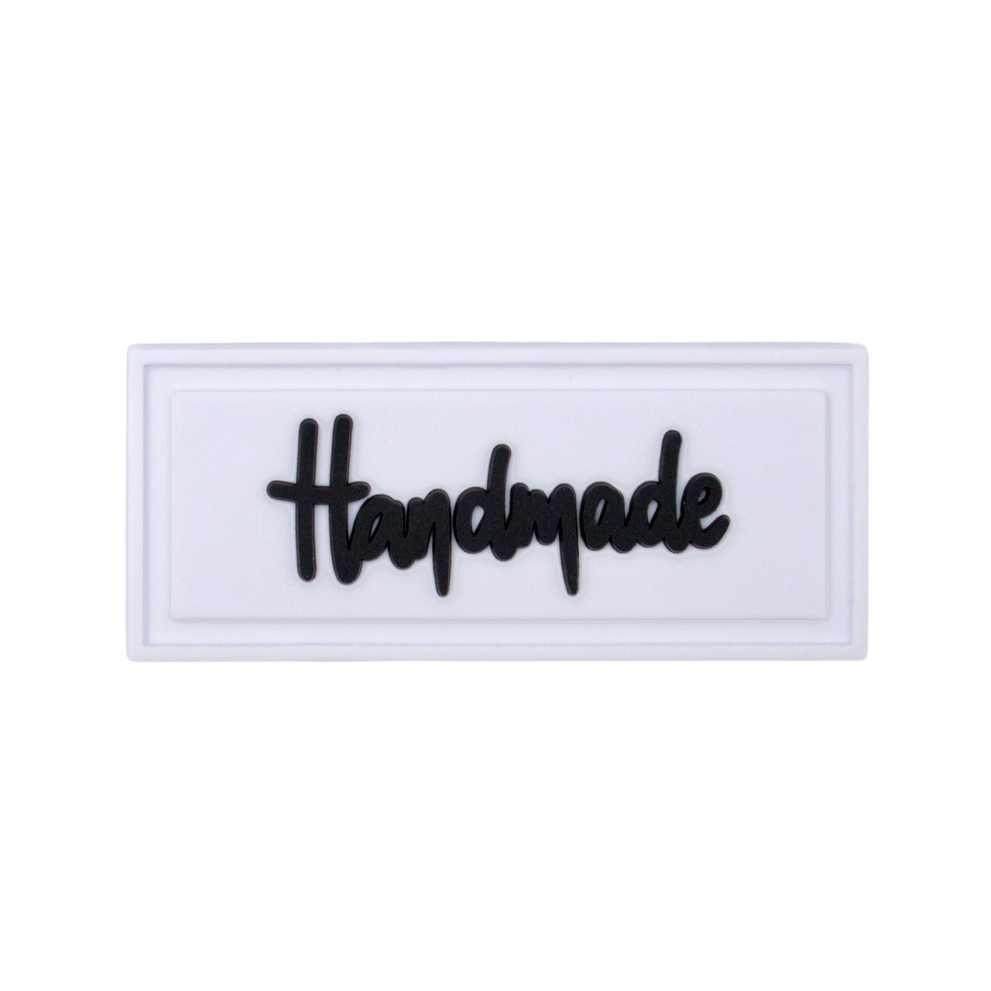 Sew-on PVC ‘Handmade’ Labels (2 Pack)