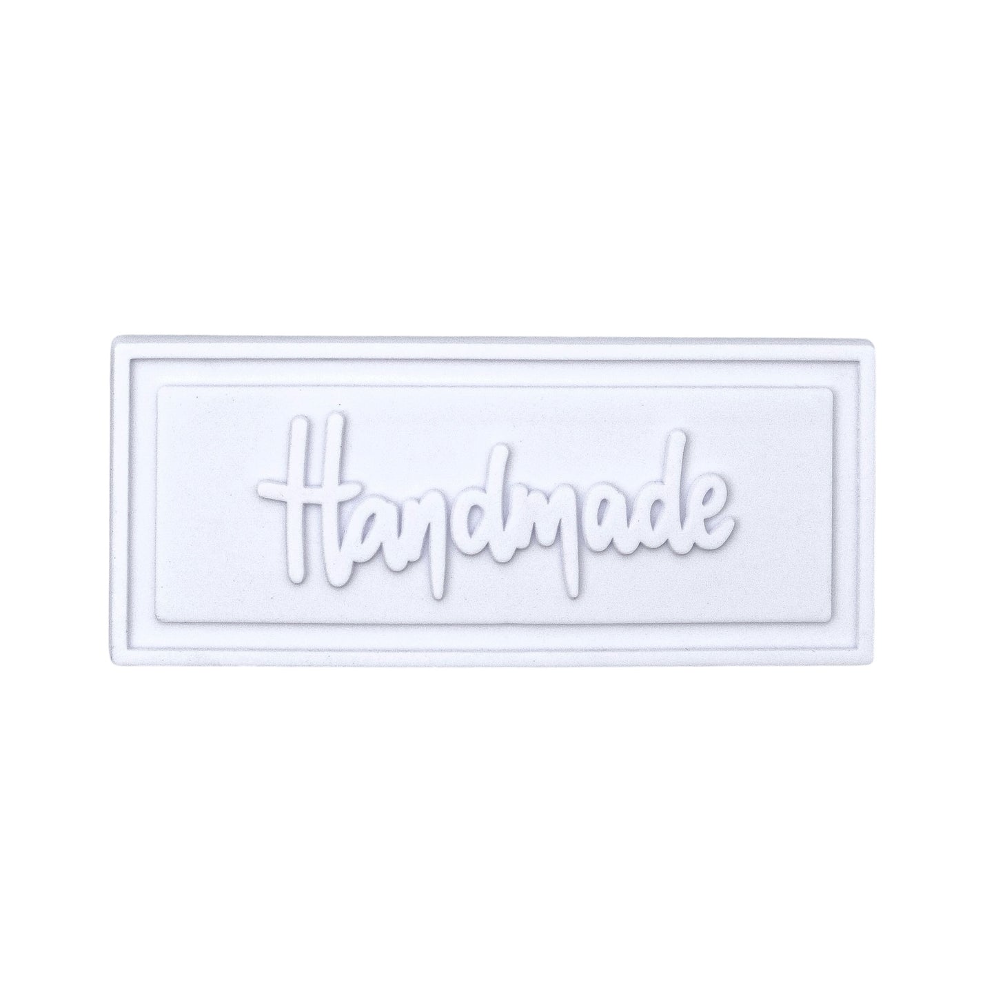 Sew-on PVC ‘Handmade’ Labels (2 Pack)