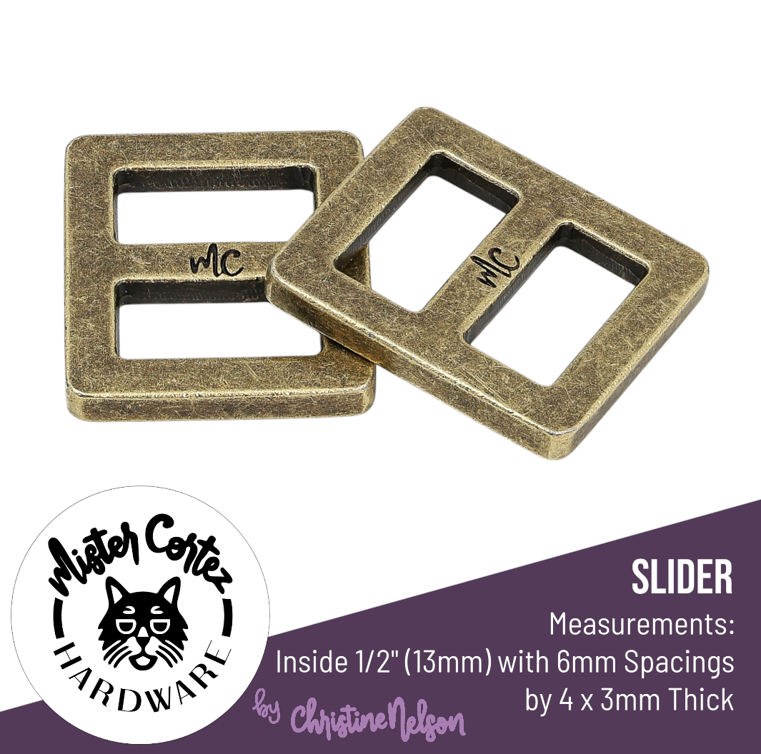 Sliders 1/2" (13mm) - 2 Pack