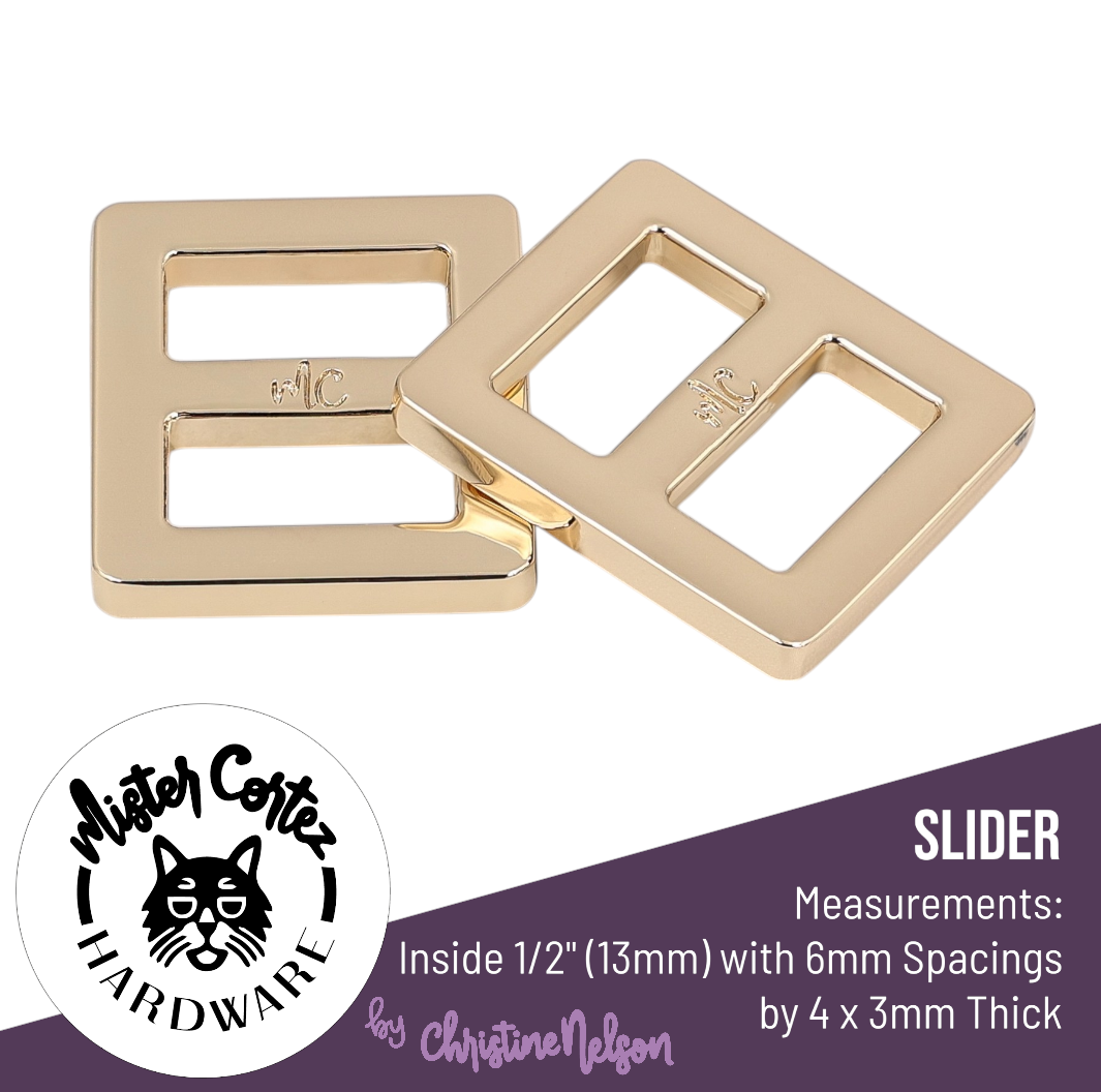 Sliders 1/2" (13mm) - 2 Pack