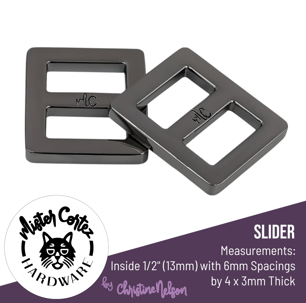 Sliders 1/2" (13mm) - 2 Pack