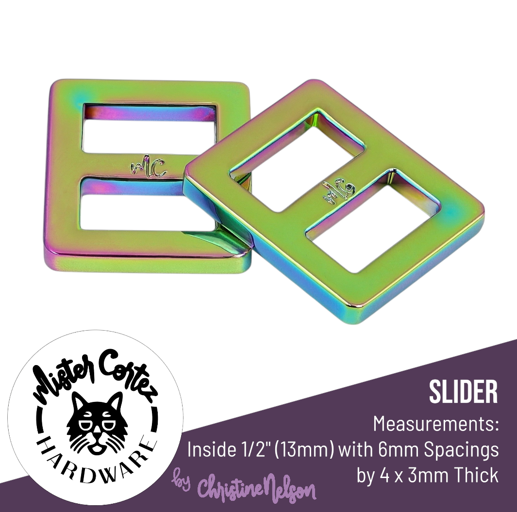 Sliders 1/2" (13mm) - 2 Pack