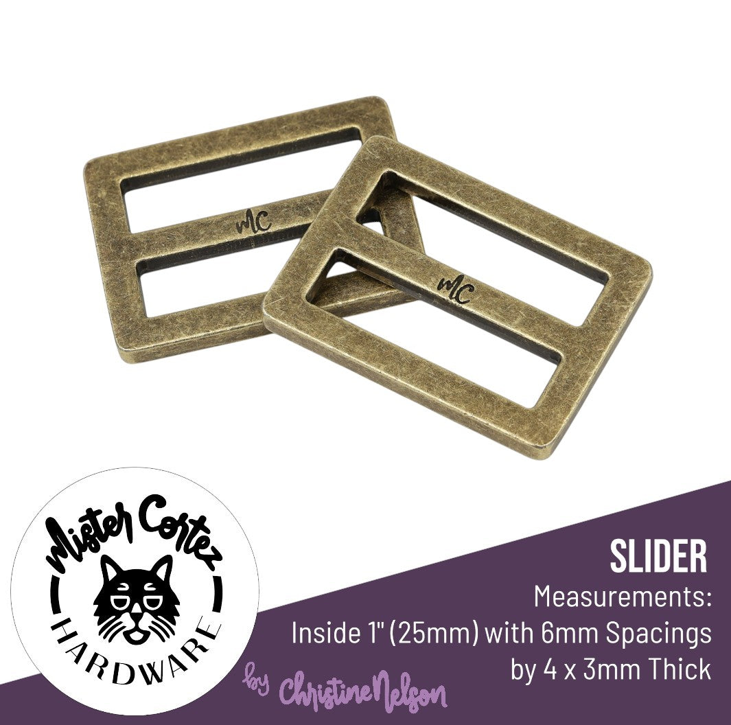 Sliders 1" (25mm) - 2 Pack