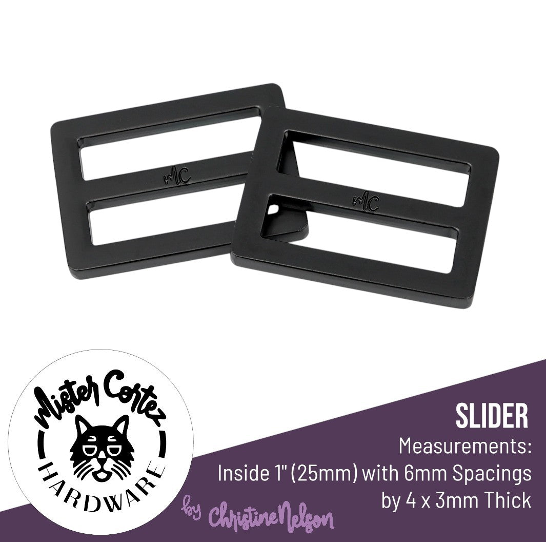 Sliders 1" (25mm) - 2 Pack