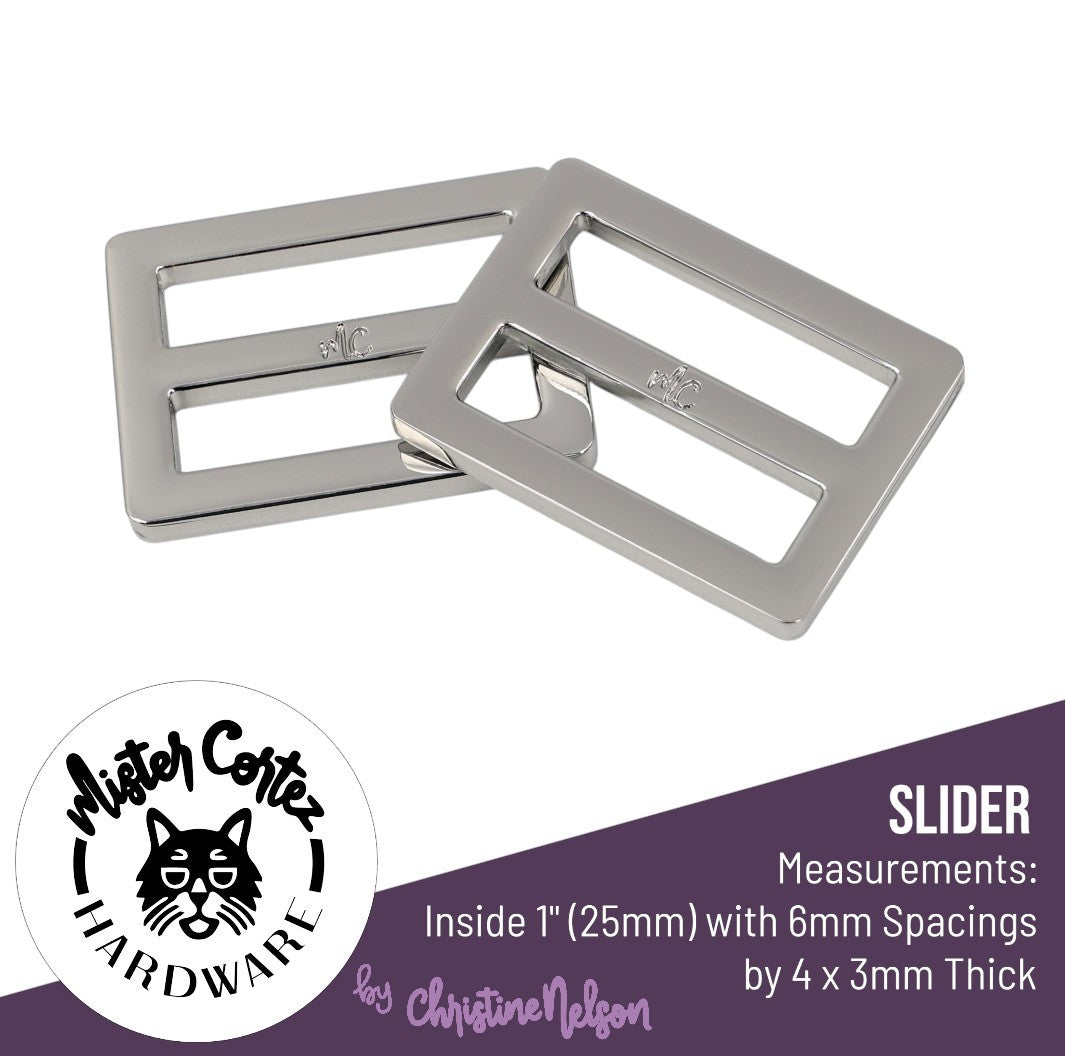 Sliders 1" (25mm) - 2 Pack