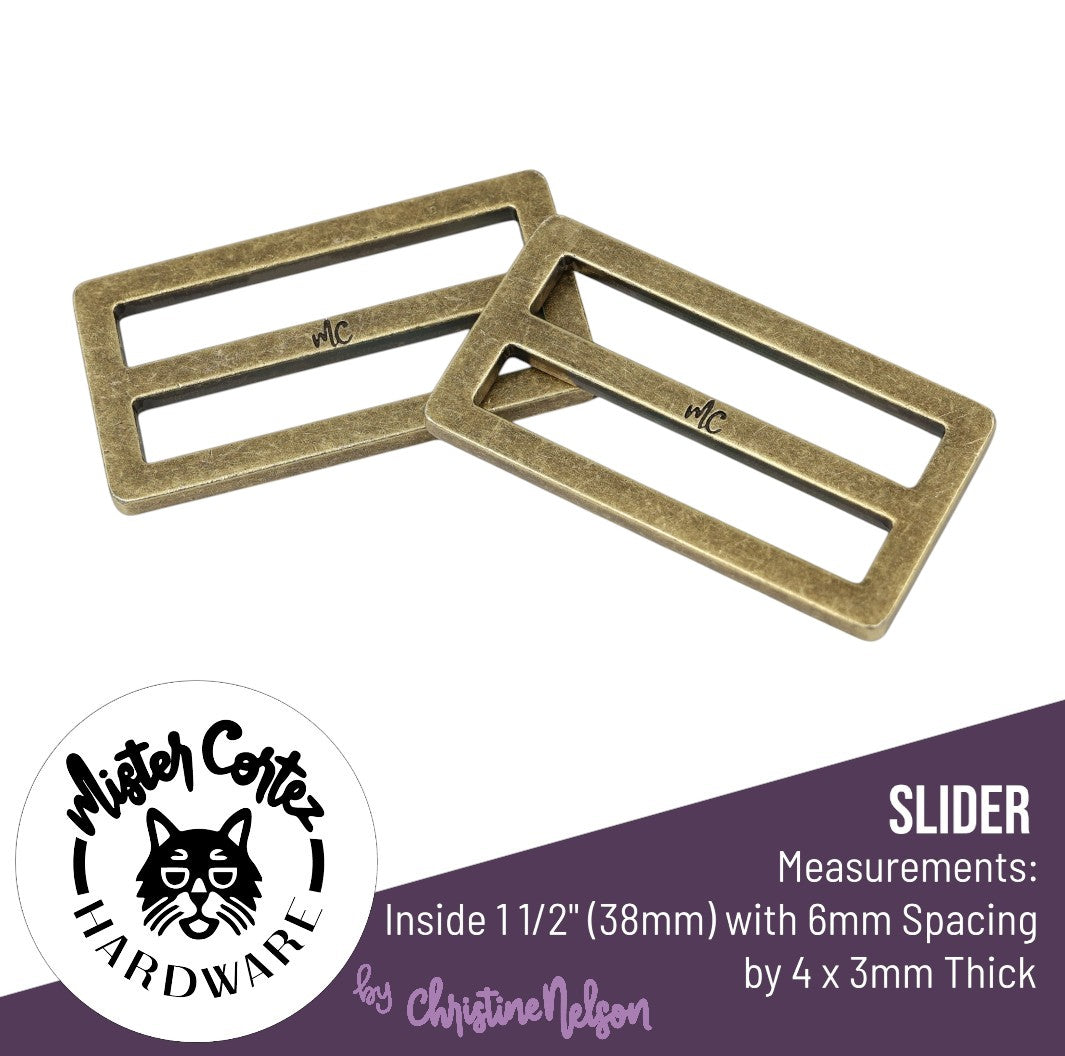 Sliders 1 1/2" (38mm) - 2 Pack