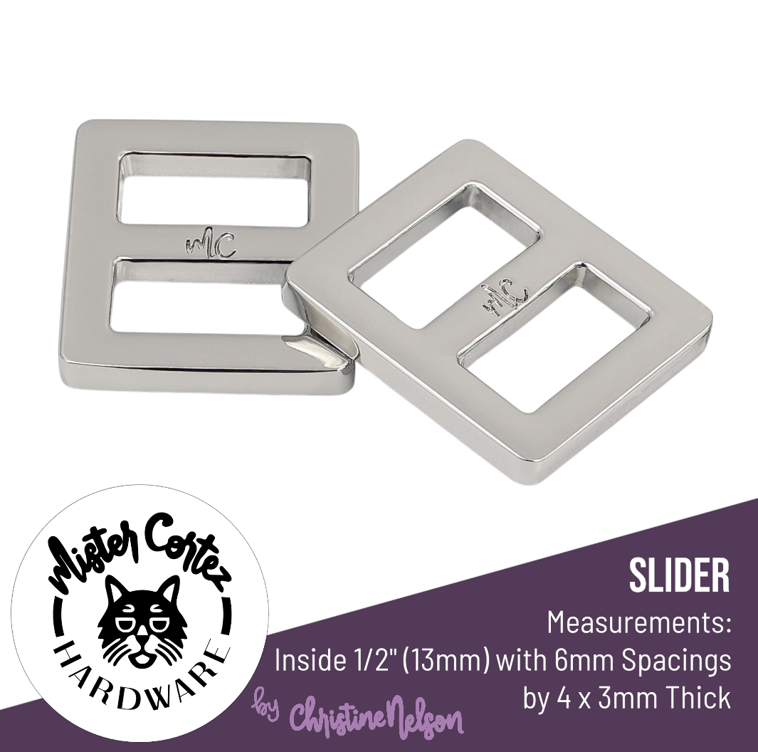 Sliders 1/2" (13mm) - 2 Pack