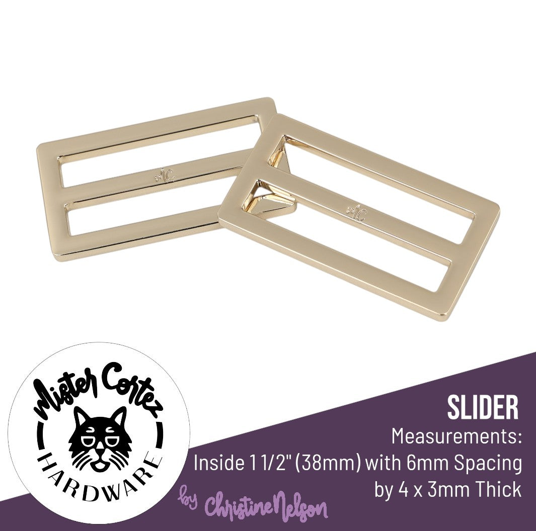 Sliders 1 1/2" (38mm) - 2 Pack